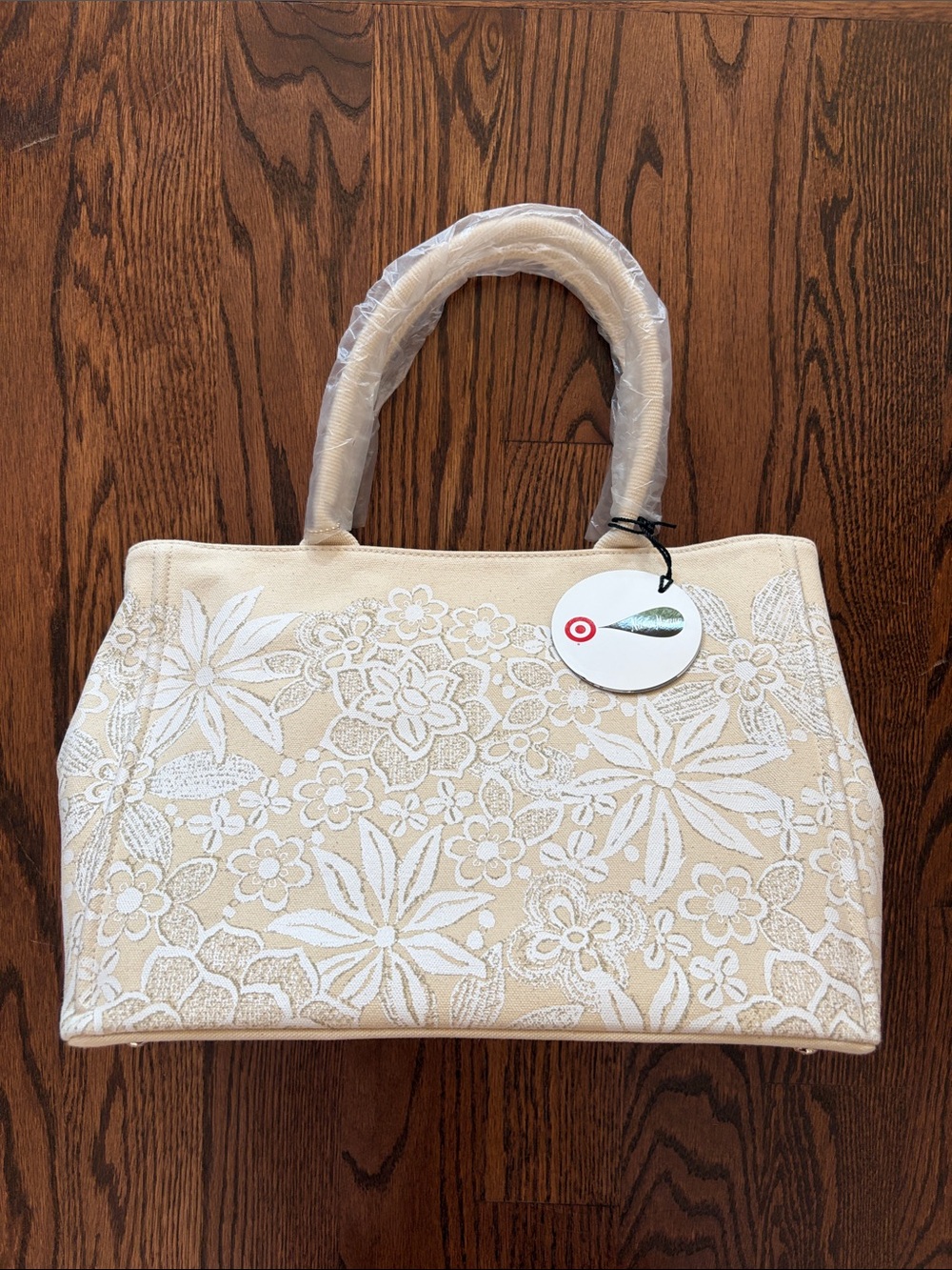 Floral Print Coated Canvas Tote Target x Oscar de la Renta - Picture 4 of 6